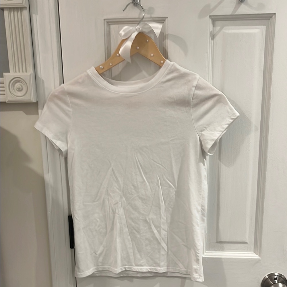 Cat & Jack White Short Sleeve Tee